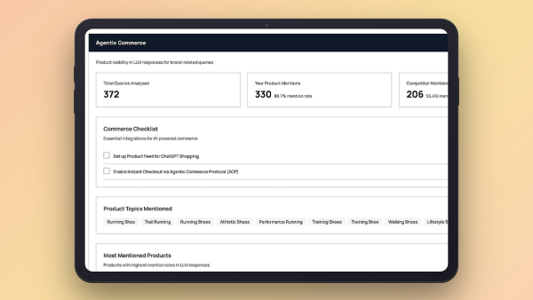 Agentic Commerce Parsnipp GEO Platform