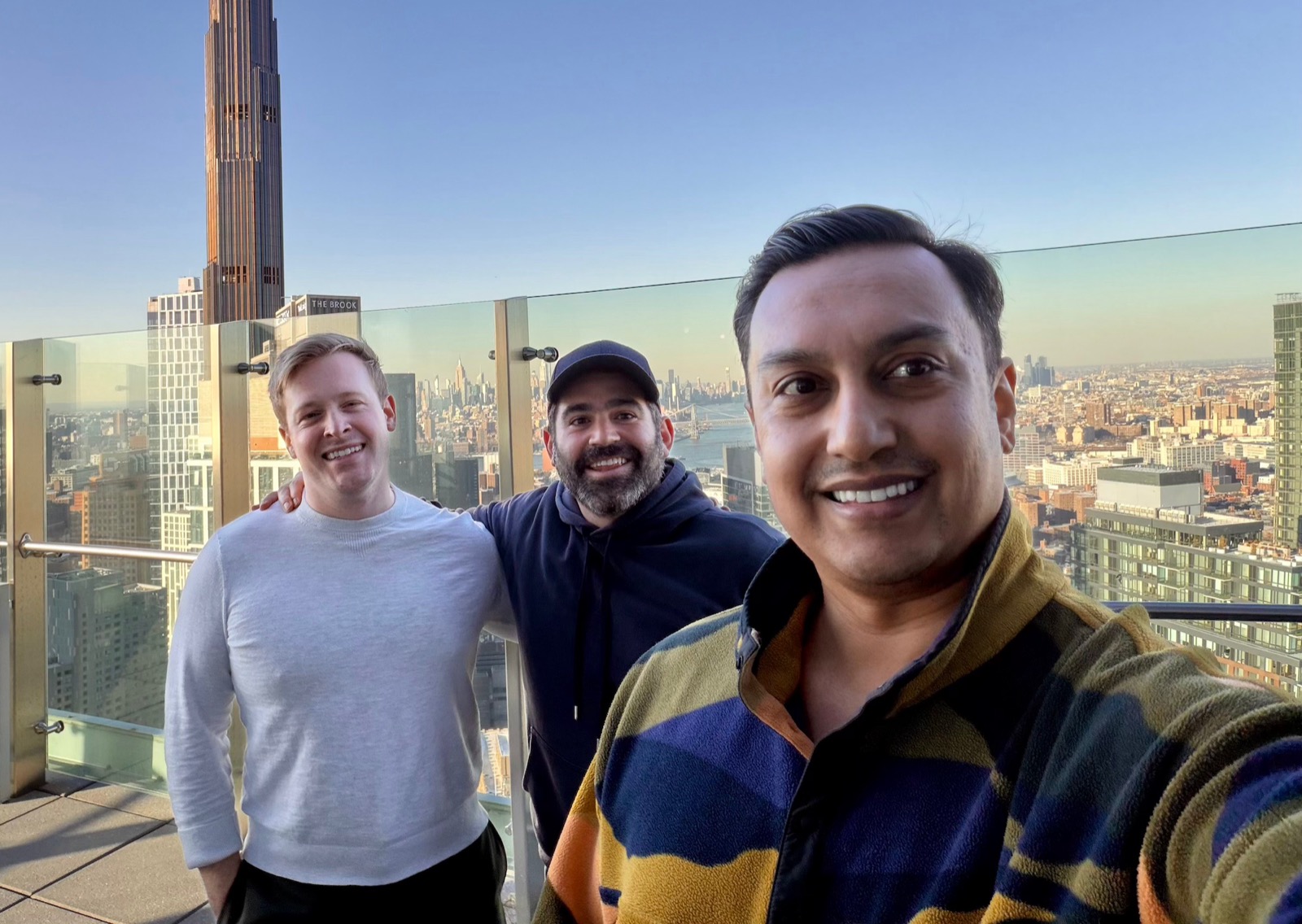 Careers | Hero Image - Team Pic w/ Andrew, Awad, and Brandon